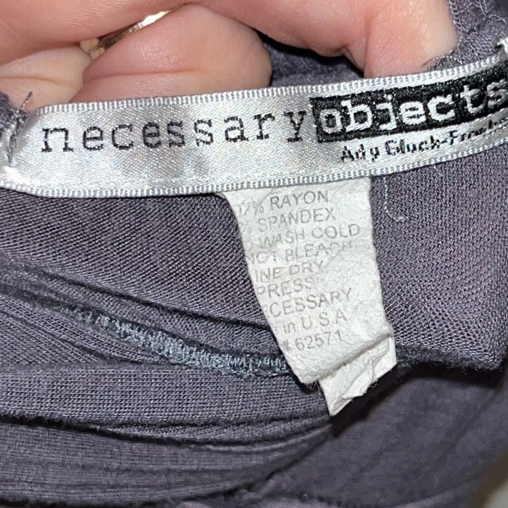 Necessary Objects Bluish Gray Sleeveless Maxi Dre… - image 5